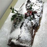 Prune and Armagnac Chocolate Log_image