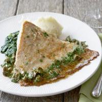 Ray with buttery parsley & capers_image