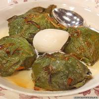 Apricots Baked in Fig Leaves image
