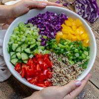 Vegan Quinoa Chopped Salad Recipe_image