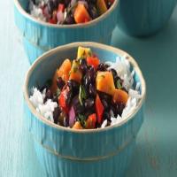 Caribbean Black Beans with Rice image