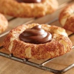 Chocolate Hazelnut Snickerdoodle Cookies_image