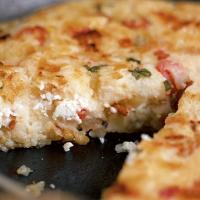 Goat's cheese & bacon rosti image