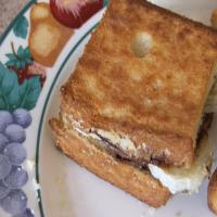 Grilled Nutella and Banana Sandwich image