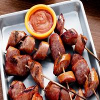 Grilled Sausage with Spicy Sauce image