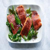 Smoky and Spicy Roasted Salmon image