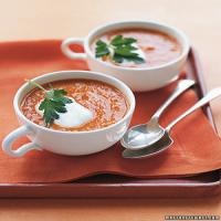 Spiced Chickpea and Tomato Soup image