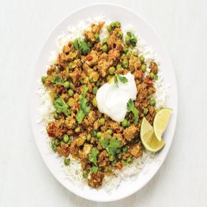 Keema with Peas and Rice image
