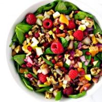Pomegranate Pear Salad_image