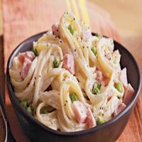 Slow-Cooker Cheesy Ham and Noodles image
