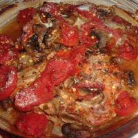 Pork Chops with Seasoned Tomatoes image