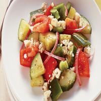 Quick Greek Salad for Two image