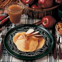 Apple Pecan Pancakes image