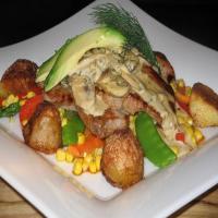Veal Chops With Avocado image