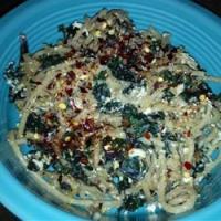Asian Kale with Noodles image
