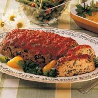 Turkey Spinach Meat Loaf image