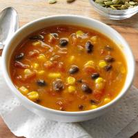 Spicy Pumpkin & Corn Soup image