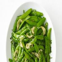 Buttered Snap Peas image