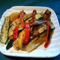 Tri-Color Summer Squash on the Grill image
