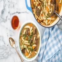 Brothy Beef Noodle Soup image