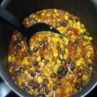 Roasted Corn and Black Bean Chili_image