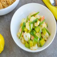 5-Ingredient Shrimp and Avocado Stir-Fry with Lemon image