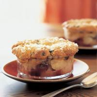 Pear and Dried Cherry Cobblers with Ginger-Chocolate Chip Biscuit Topping_image