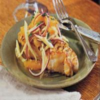 Grilled Fish with Orange-Fennel Salsa image