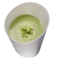 Chilled Pea-Mint Soup_image