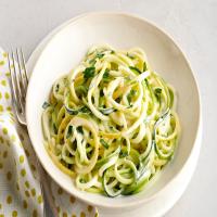 Yellow Squash and Zucchini Spaghetti Salad_image
