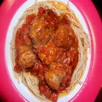 Sausages in Hearty Red Wine Sauce image
