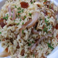 Curry Rice Indienne With Raisins & Almonds_image
