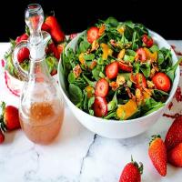 Mandarin Orange Strawberry Spinach Salad image