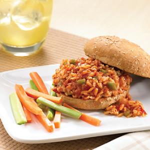 Chicken and Brown Rice Sloppy Joes Recipe - (4.8/5) image