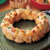 Bacon Biscuit Wreath image