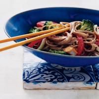 Soba, Tofu, and Vegetable Stir-Fry image