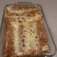 Three Meat Cannelloni Bake image