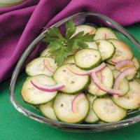 Asian Onion Cucumber Salad image