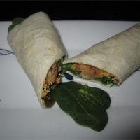 Baked Tofu Spinach Wrap_image