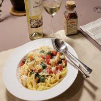 Shrimp Scampi with Linguini image