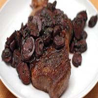 Steak with Red Wine Mushrooms Recipe_image