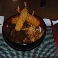 Curry Udon with Breaded Fried Shrimp image