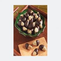 Chocolate-Dipped Brazil Nut Recipe image