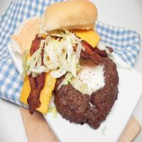Egg-in-a-Hole Bacon Cheeseburgers image