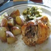 Bacon and Feta stuffed chicken breasts image
