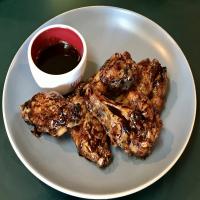 Balsamic Soy Glazed Chicken Wings image