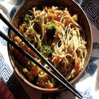 Spicy Broccoli and Soba Noodle Stir-Fry image