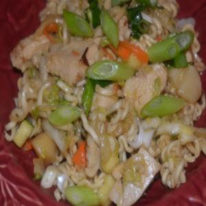 Warm Asian Chicken Ramen Salad_image