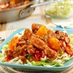 Sweet and Sour Pork with Cabbage_image