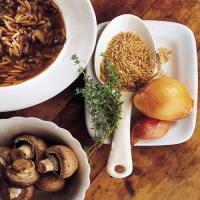 Caramelized Onion and Mushroom Soup image